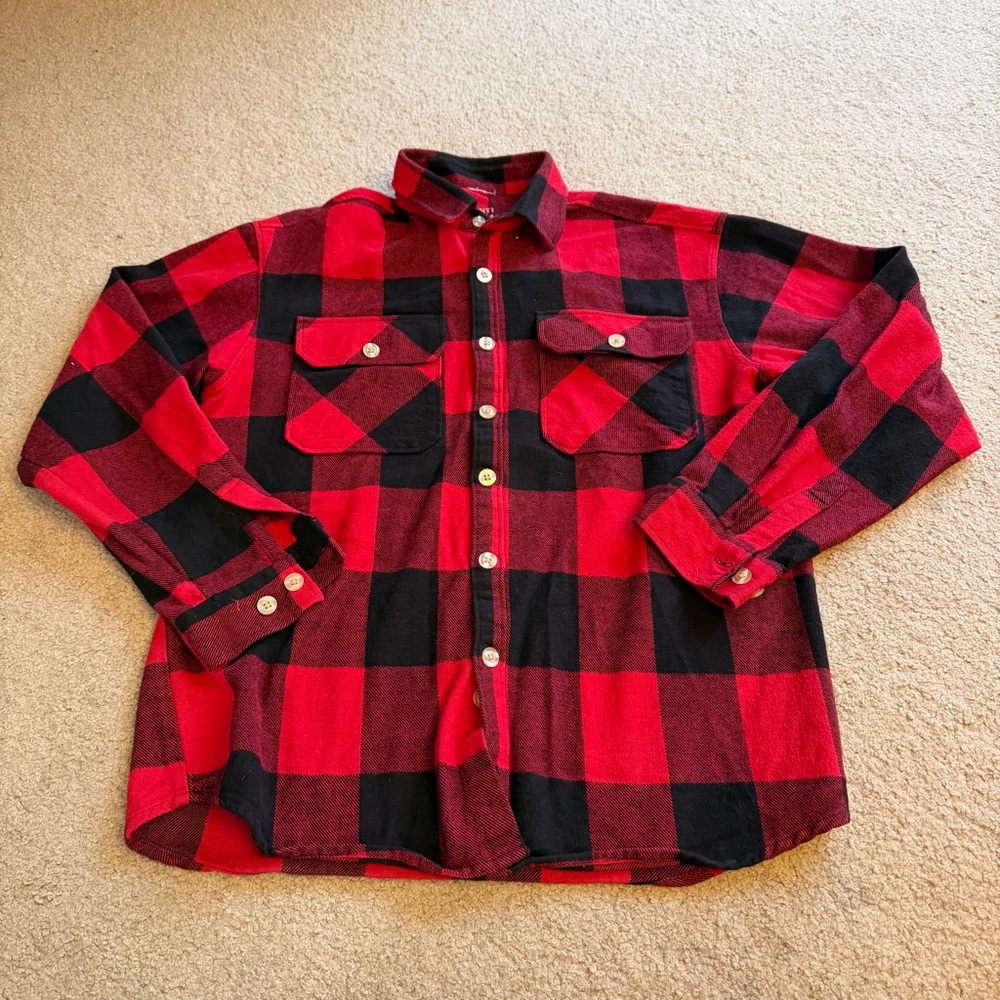 ANTI SOCIAL SOCIAL CLUB RED PLAID FLANNEL! ✨